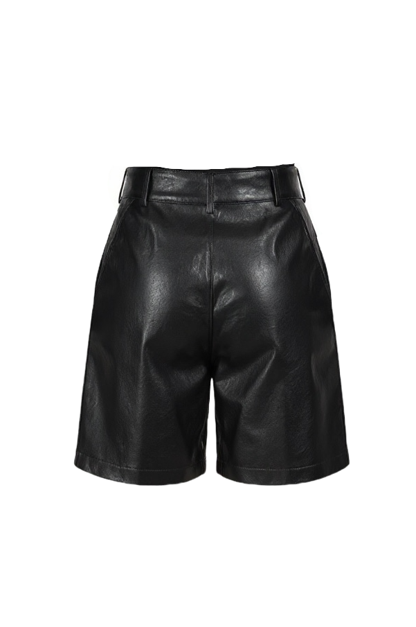 Desired Vegan Leather Shorts