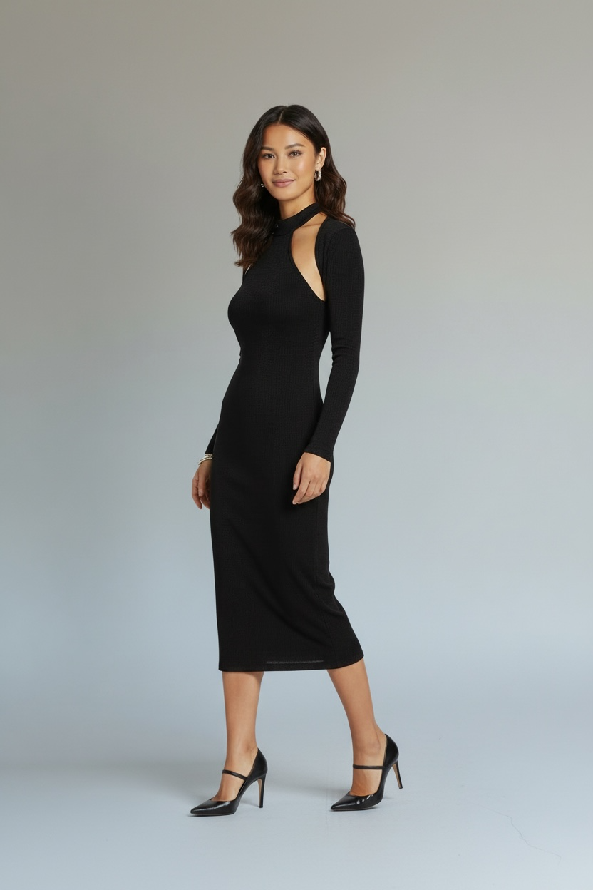 Midnight Sparkle Dress and Bolero