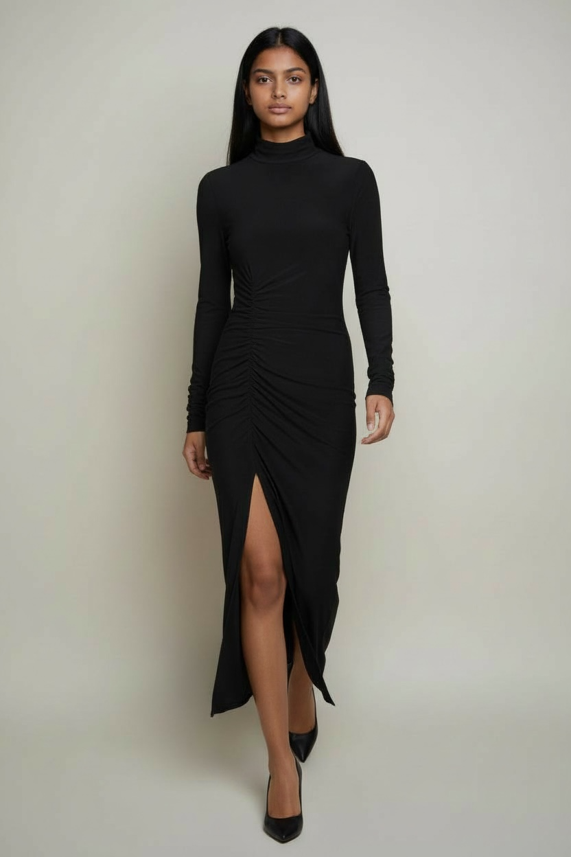 The Perfect Ruched Dress