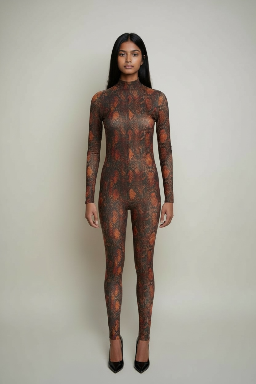 Snakeskin Catsuit