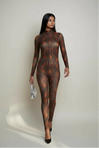 Snakeskin Catsuit