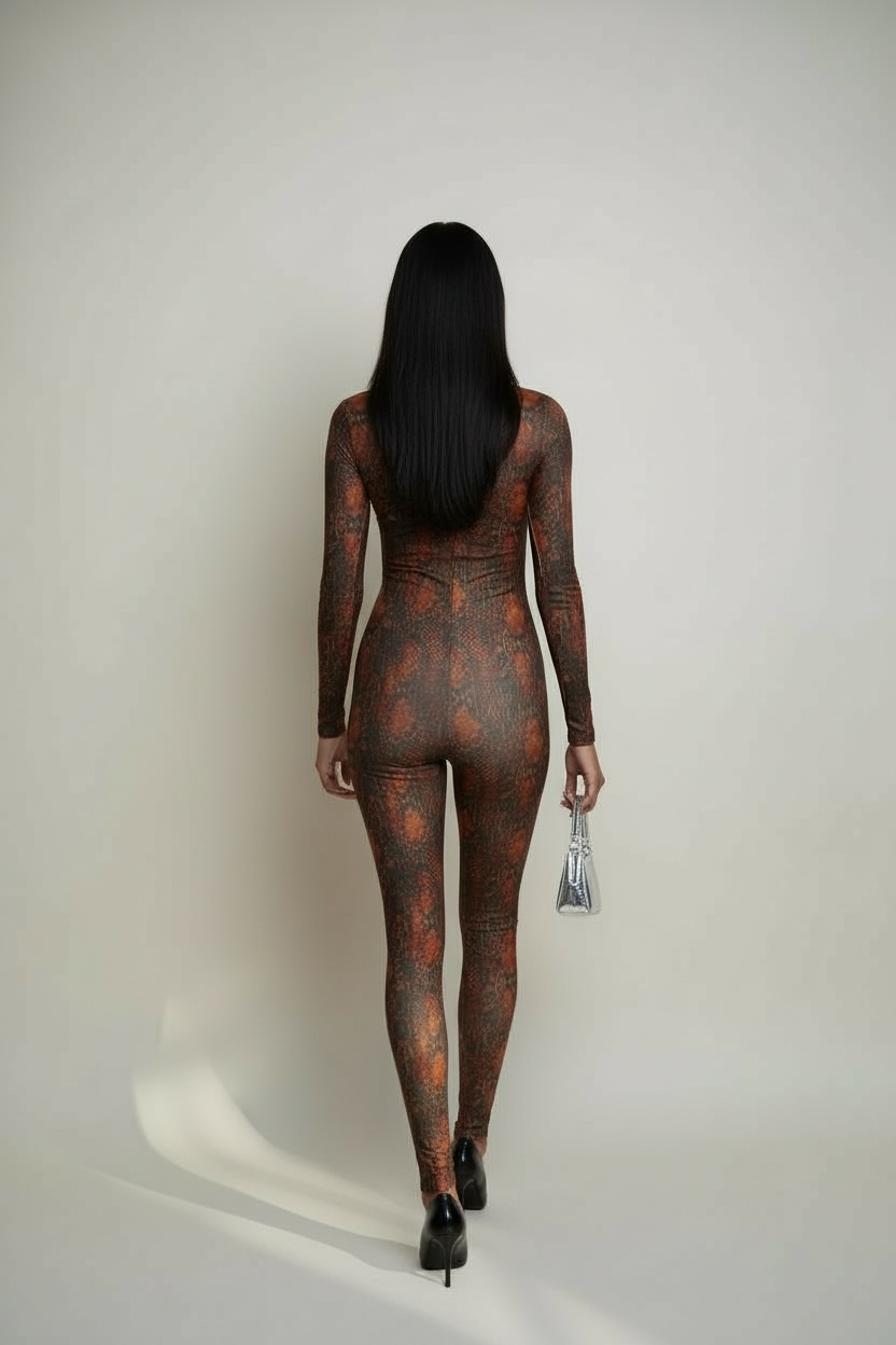 Snakeskin Catsuit