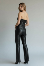 Vegan Leather Jumper