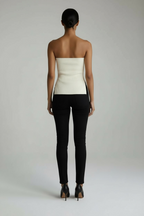 Ribbed Cropped Tube Top