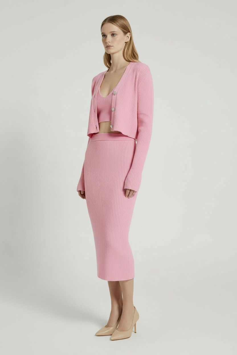 Sweetheart Cropped Cardigan