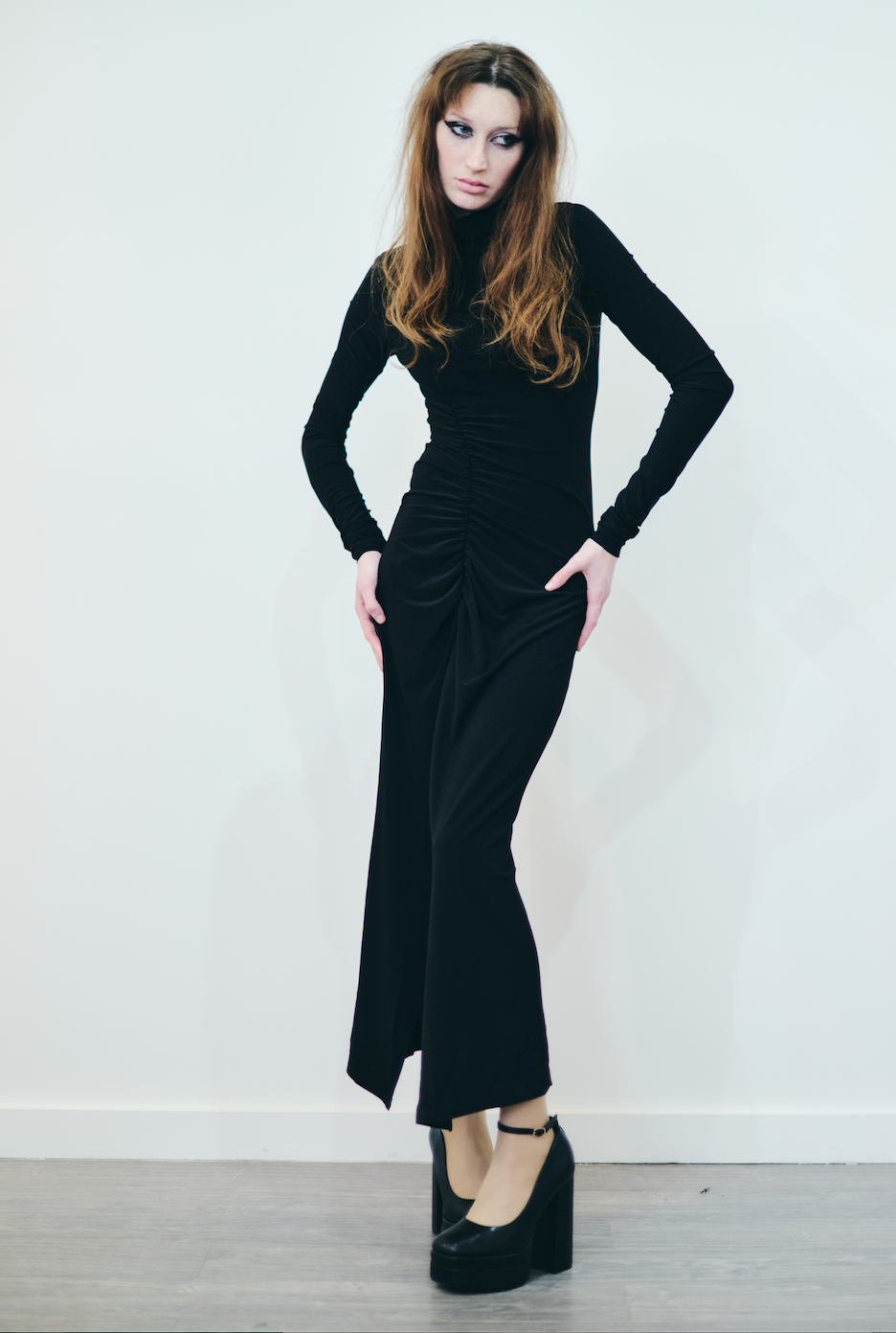 The Perfect Ruched Dress  Julianne Bartolotta