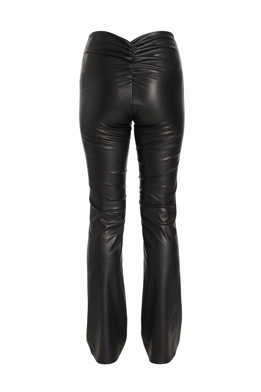 Back Ghost Mannequin - Leather Pants