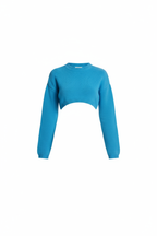 Blue Sweater Front Ghost
