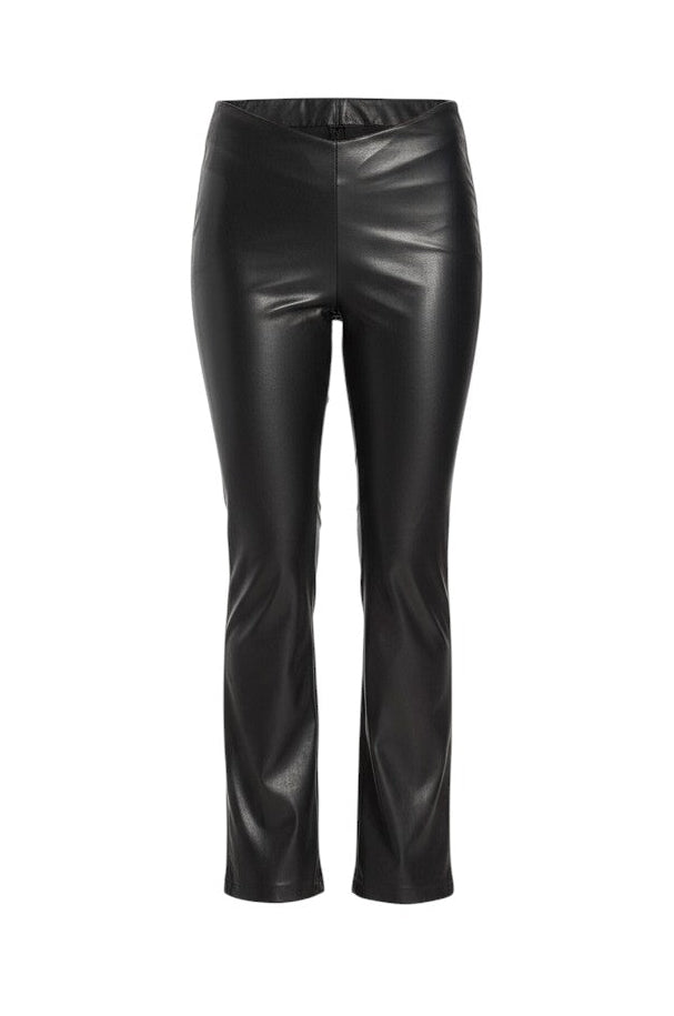 Vegan Leather Cinched Pants