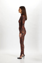 Snakeskin Catsuit