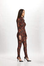 Snakeskin Catsuit