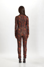 Snakeskin Catsuit