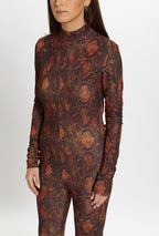 Snakeskin Catsuit